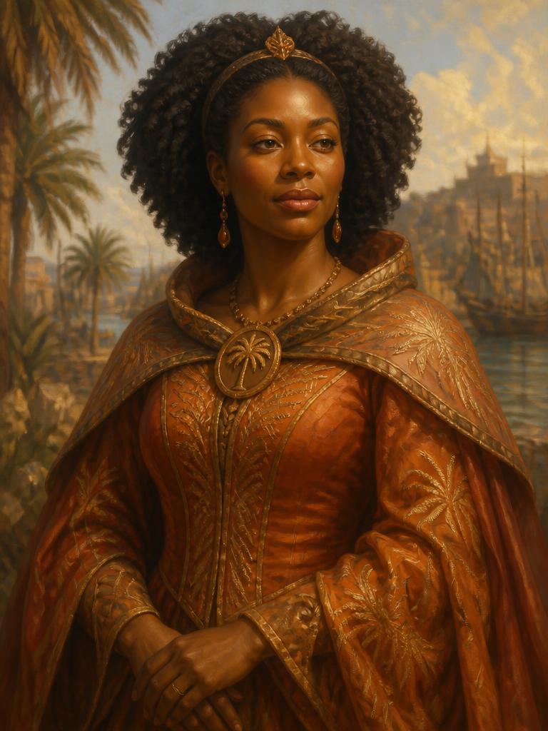 Countess of Palmgrove, painted in the style of the Evergreen court