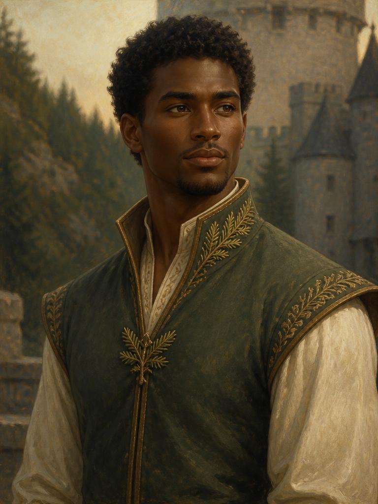 Prince of Evergreen, painted in the style of the Evergreen court